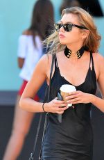 STELLA MAXWELL Out and About in New York 08/29/2016