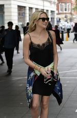 STEPHANIE PRATT Leaves BBC Radio1 Studios in London 08/04/2016