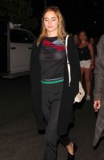 SUKI WATERHOUSE Arrives at Coldplay Concert in Pasadena 08/20/2016