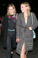 SUKI WATERHOUSE Arrives at Coldplay Concert in Pasadena 08/20/2016