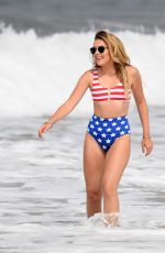 TALLIA STORM in Bikini on the Beach in Malibu 08/15/2016