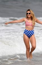 TALLIA STORM in Bikini on the Beach in Malibu 08/15/2016