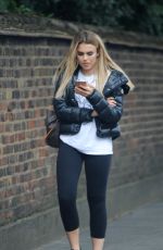 TALLIA STORM Out and About in London 08/09/2016