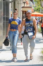TAYLOR HILL with Boyfriend Michael Shank Out in Los Angeles 08/23/2016