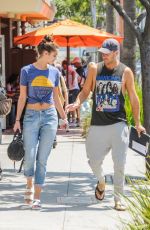 TAYLOR HILL with Boyfriend Michael Shank Out in Los Angeles 08/23/2016