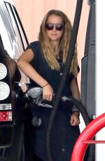 TERESA PALMER at a Gas Station in Los Feliz 08/01/2016