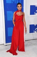 TINASHE at 2016 MTV Video Music Awards in New York 08/28/2016