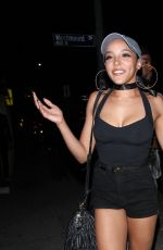 TINASHE at Nice Guy in West Hollywood 08/05/2016