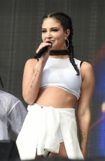 TULISA CONTOSTAVLOS Performs at Betley Concerts in Cheshire 08/13/2016