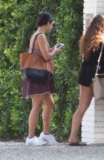 VANESSA and STELLA HUDGENS Arrives at Ashley Tisdale