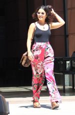 VANESSA and STELLA HUDGENS Leaves a Doctors Office in Beverly Hills 08/15/2016