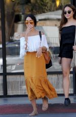 VANESSA HUDGENS Leaves a Nail Salon in Beverly Hills 08/01/2016