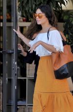 VANESSA HUDGENS Leaves a Nail Salon in Beverly Hills 08/01/2016