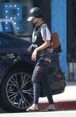 VANESSA HUDGENS Leaves a Pilates Class in Los Angeles 08/02/2016