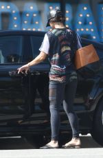 VANESSA HUDGENS Leaves a Pilates Class in Los Angeles 08/02/2016