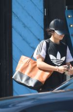 VANESSA HUDGENS Leaves a Pilates Class in Los Angeles 08/02/2016