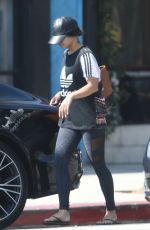 VANESSA HUDGENS Leaves a Pilates Class in Los Angeles 08/02/2016