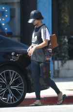 VANESSA HUDGENS Leaves a Pilates Class in Los Angeles 08/02/2016