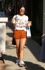 VANESSA HUDGENS Out for Coffee in Los Angeles 08/24/2016