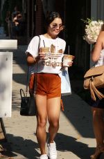 VANESSA HUDGENS Out for Coffee in Los Angeles 08/24/2016