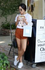 VANESSA HUDGENS Out for Coffee in Los Angeles 08/24/2016
