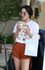 VANESSA HUDGENS Out for Coffee in Los Angeles 08/24/2016