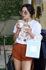 VANESSA HUDGENS Out for Coffee in Los Angeles 08/24/2016