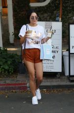 VANESSA HUDGENS Out for Coffee in Los Angeles 08/24/2016
