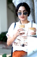 VANESSA HUDGENS Out for Coffee in Los Angeles 08/24/2016