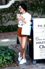 VANESSA HUDGENS Out for Coffee in Los Angeles 08/24/2016