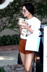 VANESSA HUDGENS Out for Coffee in Los Angeles 08/24/2016