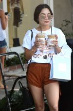 VANESSA HUDGENS Out for Coffee in Los Angeles 08/24/2016