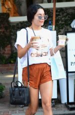 VANESSA HUDGENS Out for Coffee in Los Angeles 08/24/2016