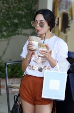 VANESSA HUDGENS Out for Coffee in Los Angeles 08/24/2016