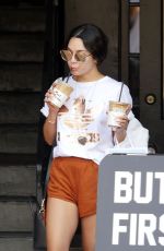 VANESSA HUDGENS Out for Coffee in Los Angeles 08/24/2016