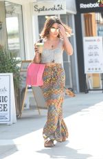 VANESSA HUDGENS Out Shopping in Los Angeles 08/26/2016