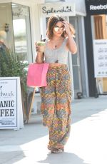 VANESSA HUDGENS Out Shopping in Los Angeles 08/26/2016