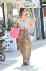 VANESSA HUDGENS Out Shopping in Los Angeles 08/26/2016