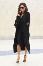 VICTORIA BECKHAM at JFK Airport in New York 08/04/2016