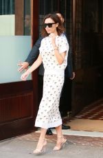 VICTORIA BECKHAM Leaves Her Hotel in New York 08/05/2016
