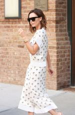 VICTORIA BECKHAM Leaves Her Hotel in New York 08/05/2016