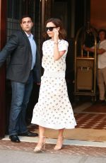 VICTORIA BECKHAM Leaves Her Hotel in New York 08/05/2016