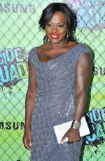 VIOLA DAVIS at ‘Suicide Squad’ Premiere in New York 08/01/2016