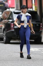 XENIA TCHOUMITCHEVA Arrives at a Gym in London 08/04/2016