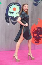 XENIA TCHOUMITCHEVA at ‘Suicide Squad’ Premiere in London 08/03/2016