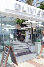 ZARA HOLLAND Arrives at Olivia