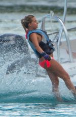 ZARA HOLLAND in Bikini at a Boat in Barbados 08/07/2016