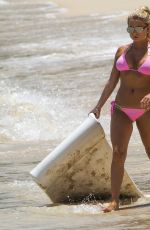 ZARA HOLLAND in Bikini on the Beach in Barbados 08/05/2016