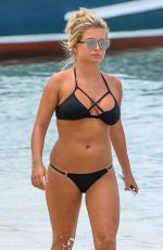 ZARA HOLLAND in Bikini on the Beach in Barbados 08/08/2016