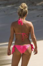 ZARA HOLLAND in Bikini Water Skiing in Barbados 08/00/2016